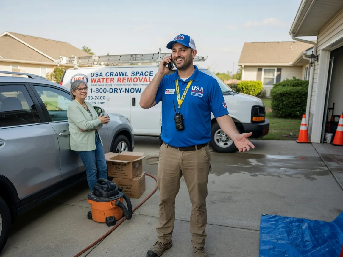 Crawl Space Water Removal Vandiver, AL FAQs